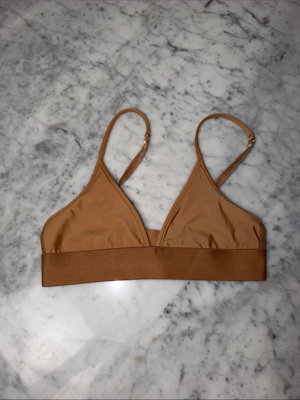Women’s Triangle Bralette - nude